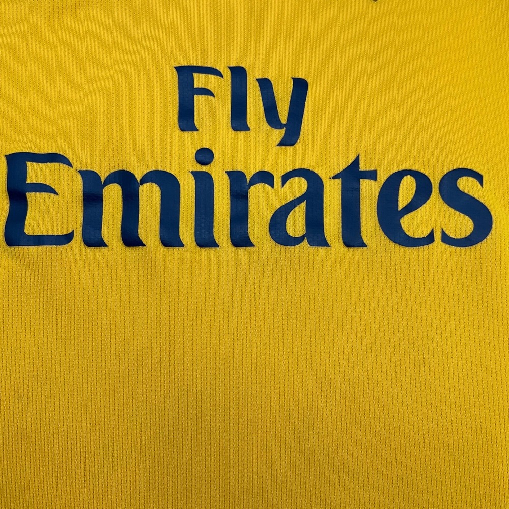 Nike Arsenal Soccer Jersey Yellow Blue Kids S Blokecore Gorpcore Youth Sports - Picture 3 of 11